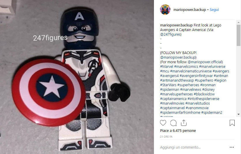 Captain America lego