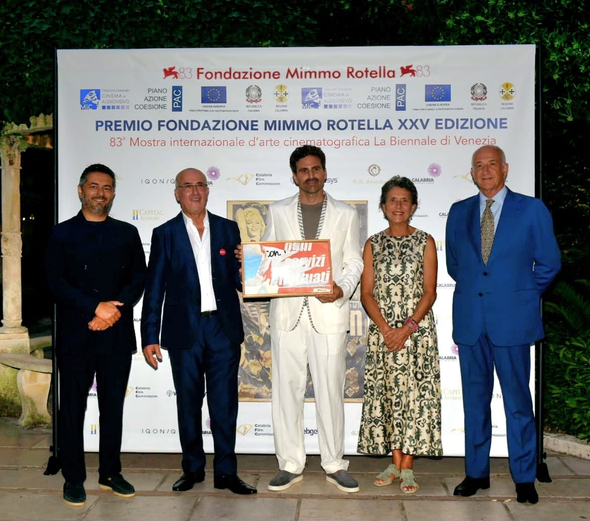 FOTO PREMIO FONDAZIONE MIMMO ROTELLA